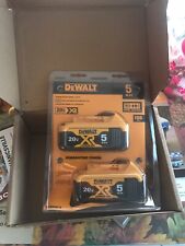 2Pack Dewalt DCB205 20V MAX XR 5.0 Ah Compact Power Tool Battery DCB205 picture