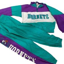 Vintage Starter Charlotte Hornets Jacket & Pants Set Size 7 NBA Licensed youth picture