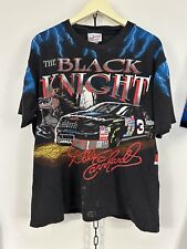 Vintage Dale Earnhardt Black Knight NASCAR Lightning AOP T Shirt picture