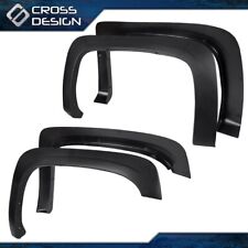 Textured Fender Flares Fit For 07-13 Chevy Silverado 1500HD/2500HD/3500HD 78.7” picture