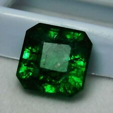 8 Ct Natural Certified Emerald Green Colombian Loose Gemstone Emerald Shape picture