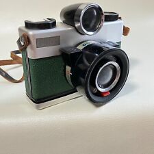 Fujipet Fuji Photo Film Camera Vintage Rare made in japan Green & Silver picture