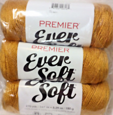 Premier Yarns Ever Soft Yarn 3 Pack “Mustard” picture