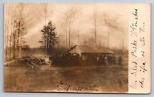 Soft Water Well Canby Minnesota MN 1914 Real Photo RPPC picture