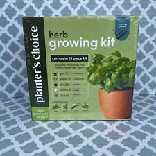 Planter's Choice Herb Growing Kit New In Box picture