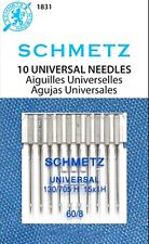 Schmetz Universal Sewing Machine Needles Sz 10/70, 12/80, 14/90~ 10PK~# 1789 picture