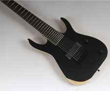 Custom 8-strings Electric  Guitar Black Strings Thru Body Black Hardware picture