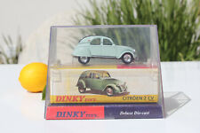 Rare CITROEN 2 CV Miniature Car Deluxe DieCast French Classic by Dinky Toys MIB. picture