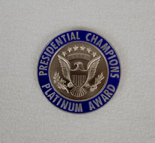 Presidential Champions Platinum Award Medal For Physical Fitness Challenge Rare picture
