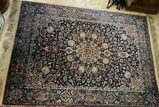 Karastan Rug #752 Ardebil Worsted Wool Carpet 4’ 4” X 6’ Perfect Fringe Survived picture