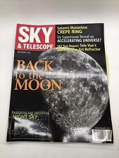 VINTAGE SKY & TELESCOPE MAGAZINE, SEPTEMBER 1998, Accelerating Universe picture