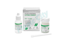 Master-Dent Dentonics Permanent Glass Ionomer Dental Luting Cement Kit #10-400 picture