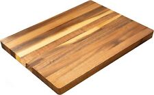 Thirteen Chefs Villa Large Wood Cutting Board, 17x12 Inch Premium Grade, Acacia picture