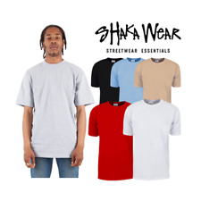 Shaka Wear Max Heavyweight Crewneck Plain Short Sleeves T-Shirts SHMHSS picture