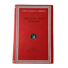 Juvenal and Persius - Loeb Classical Library trans. G. G. Ramsay HC/DJ Like New picture