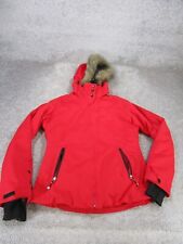 Obermeyer Jacket Womens 8 Tuscany Insulated Ski Hooded Red * picture