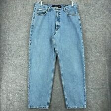 Vintage Calvin Klein Jeans Mens 36x30 Blue Distressed Relaxed Tapered Denim picture