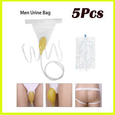 5Pcs Breathable urine bag bed incontinence collector Men urinary catheter bag picture
