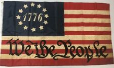 Flag 1776 American We The People Flags Circle Stars 3x5 Ft With Grommets 3x5 Ft picture
