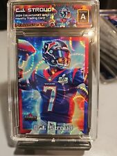 Cj Stroud  Gold Cracked Ice Refractor Custom Card Aceo picture