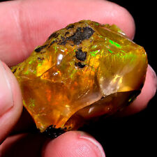 61.50 Cts 100% Natural Marvellous Ethiopian Opal Fancy 28X23X19MM Rough Gemstone picture