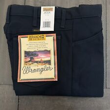 Mens Wrangler Wrancher Dress Pants Regular Fit  Sizes (28-36) Cowboy Jeans NWT picture