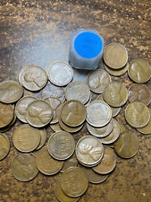 1939-S LINCOLN WHEAT CENT PENNY ROLL HIGH GRADE Very Fine to Extremely Fine picture