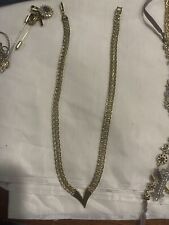 vintage napier gold tone necklace picture