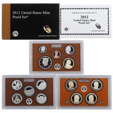 2012 S Proof Set Original Box & COA 14 Coins CN-Clad picture