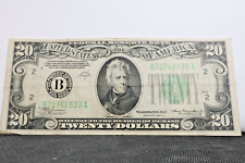 1934A $20 Federal Reserve Note New York picture
