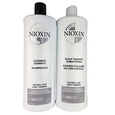 Nioxin System 1 Cleanser And Scalp Therapy Duo 33.8 oz Each picture