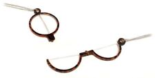 Calabria New 2945R Monocle Designer Reading Glasses with Chain Necklace Retainer picture