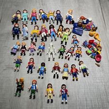 Vintage Playmobil Geobra People Figures Mixed Lot Of 34  Mostly 1990s picture