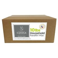 PARAFFIN WAX For Candle Making -10 LBS-Low Melt Point Container Wax - CGI 127 picture