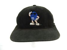 VINTAGE M&Ms Hat Blue M&M Adult One Size Fits All Adjustable Snapback Cap Logo picture