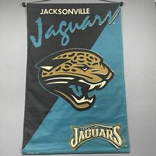 Vintage Jacksonville Jaguars Football Team Hanging Banner Sign 28