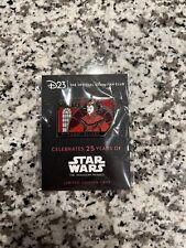 D23-Exclusive Star Wars: The Phantom Menace 25th Anniversary Pin - Limited Editi picture