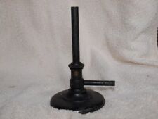Vintage Brass Bunsen burner with Cast Iron Base picture