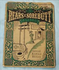 1920's Rears & Sorebutt Satire Catalog- Antique Novelty Book picture