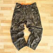 Vintage Pepe Jeans Baggy Cargo Pants RARE Y2K Camo Rave Hip Hop Army Ripstop picture