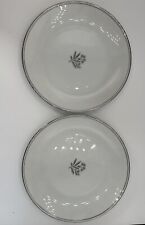 Set of 2 Noritake China Japan Bessie 5788 Pattern 8” Salad Plates REPLACEMENTS#1 picture