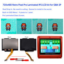 V5 Drop In 720x480 Pre-Laminated Retro Pixel IPS LCD Screen + Shell For GBA SP picture