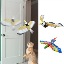 Interactive Simulation Bird Cat Toy Flying Eagle Electric Hanging ToyCat Scratch picture