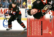 Radim Bicanek Signed 1995-96 Pinnacle #217 Card Ottawa Senators Auto AU picture