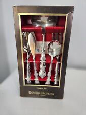 Vintage ONEIDA DOVER Stainless 5 pc Hostess (Serving) Set - NEW IN BOX picture
