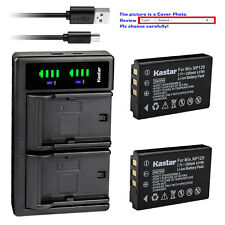 Kastar NP-120 Battery LTD2 USB Charger for Fieldpiece RLB2 SRL8 Leak Detectors picture