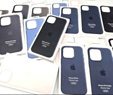 Genuine Original Leather/ Silicone Case for Apple iPhone 15, Plus, Pro, Pro Max picture