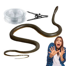 Fake Large Rubber Snake Realistic LifelikeScare Prank Gag Gift Joke Kid Toy picture