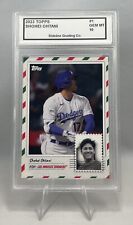 Shohei Ohtani Graded Gem Mint 10 2023 Topps MLB Holiday Countdown #1 Dodgers picture