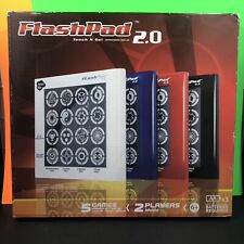 FlashPad 2.0 Touch N Go 5 Games 2 Players Mode White Tested Works picture